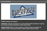 Briefcase to Backpack Logo