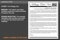 Kellogg Club Newsletter 1