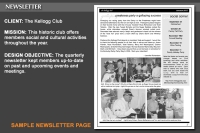 Kellogg Club Newsletter