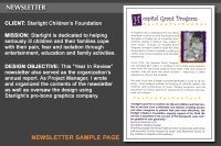 Starlight Newsletter
