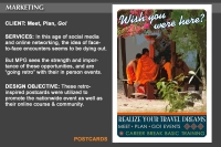 Meet, Plan, Go! Postcard
