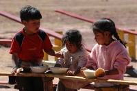 Children of Pumamarca, Peru